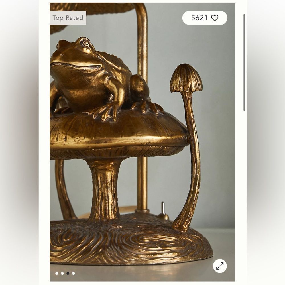 Anthropologie The Icon Table Lamp: Frog Edition - Picture 4 of 4